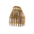 Bamboo basket hand made Handmade used for catching fish Royalty Free Stock Photo