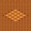 Bamboo basket weaving pattern texture design craftmanship