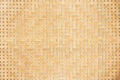 Bamboo basket pattern Royalty Free Stock Photo