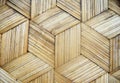 Bamboo basket texture, Royalty Free Stock Photo