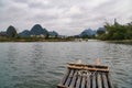 Bamboo Boat Ride On The Yulong River In Yangshuo, China