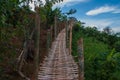 Bamboo bridge, Bamboo bridge from Thailand, Bamboo bridge from Thailand country