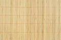 Bamboo brown straw mat as abstract texture background composition, top view above Royalty Free Stock Photo