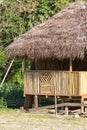 Bamboo building details in Ecuador