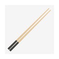 Bamboo chopsticks. Realistic 3d food chopsticks. Different types. Asian bamboo utensils. Vector illustration
