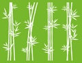 Bamboo collection set. Vector