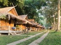 Bamboo cottage resort thai style