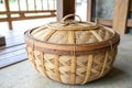 Bamboo Craft Thai Basket Royalty Free Stock Photo