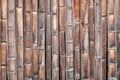 Bamboo cutted in half texture background. Royalty Free Stock Photo