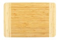 Bamboo cutting board Royalty Free Stock Photo