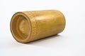 Bamboo cylinder Royalty Free Stock Photo