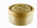 Bamboo Dim Sum Steamer Royalty Free Stock Photo