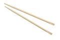 Bamboo disposable chopsticks Royalty Free Stock Photo