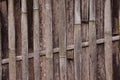 Bamboo fence