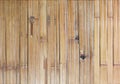 Bamboo fence or wall texture background. Royalty Free Stock Photo