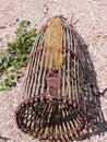 Bamboo fish trap.