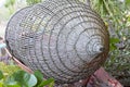 Bamboo fish trap