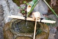 Bamboo Fountain Royalty Free Stock Photo