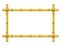 Bamboo Frame Royalty Free Stock Photo