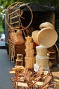 Bamboo furniture street side sales