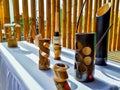 Bamboo handcrafts in Nicaragua