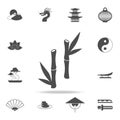 Bamboo icon. Set of Chinese culture icons. Web Icons Premium quality graphic design. Signs and symbols collection, simple icons fo