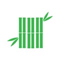bamboo illustration logo vector Royalty Free Stock Photo