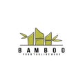 Bamboo logo vector illustration design, bamboo product