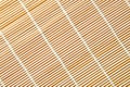 Bamboo mat background. The asian mat from yellow bamboo Royalty Free Stock Photo