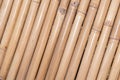 Bamboo mat fence inclined background Royalty Free Stock Photo