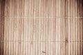 Bamboo mat texture Royalty Free Stock Photo