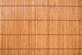 Bamboo mat texture Royalty Free Stock Photo