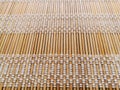 Bamboo mat Royalty Free Stock Photo