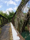 Moko Bridge on the Guava River in Guadeloupe