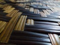 bamboo, bamboo pagers, bamboo walls, woven bamboo,sharpened bamboo Royalty Free Stock Photo