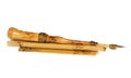 Bamboo pen Royalty Free Stock Photo