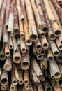 Bamboo pile Royalty Free Stock Photo