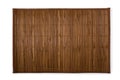 Bamboo place mat for sushi Royalty Free Stock Photo