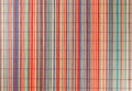 Bamboo placemat tablecloth multicolored