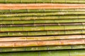 Bamboo Poles Layout Royalty Free Stock Photo