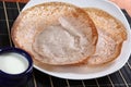 Bamboo rice appam