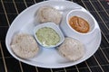 Bamboo rice Idli