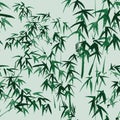 Bamboo seamless pattern