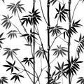 Bamboo Seamless Pattern Royalty Free Stock Photo