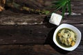 Bamboo shoot soup Thaifood Northeast genuine original. Royalty Free Stock Photo