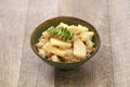 Bamboo shoots rice, Japanese cuisine