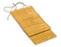 Bamboo slips Royalty Free Stock Photo