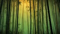 Bamboo Spotlight Background Royalty Free Stock Photo
