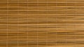 Bamboo sticks laid out in a row and interconnected Royalty Free Stock Photo