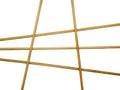 Bamboo sticks lined frame